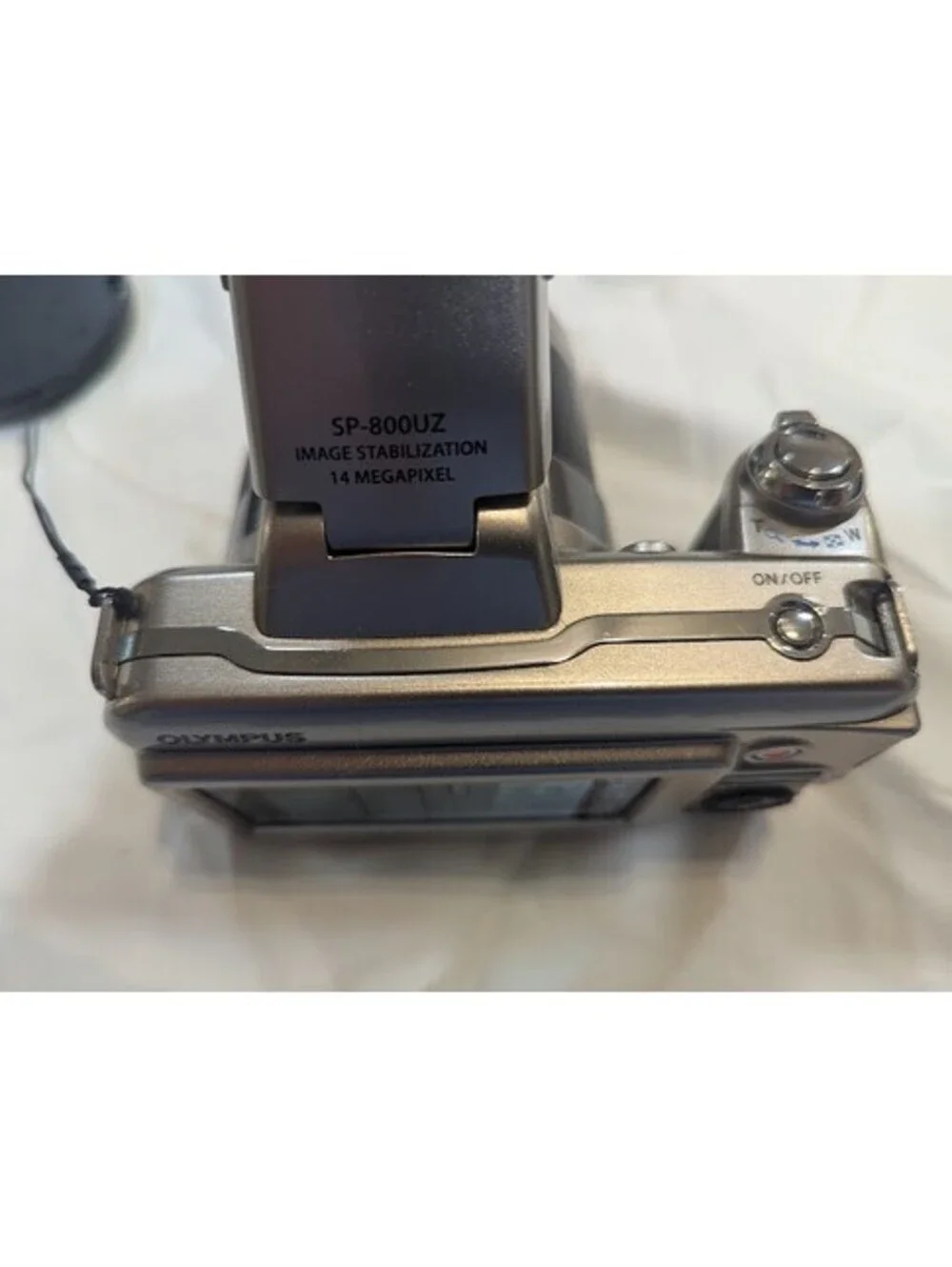 OLYMPUS SP-800UZ 14MP 30X Optical Zoom Charger 2x Batteries 2gb SD W/Bag Tested